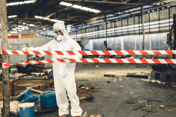 Professional Biohazard technician working in Old Lyme, CT